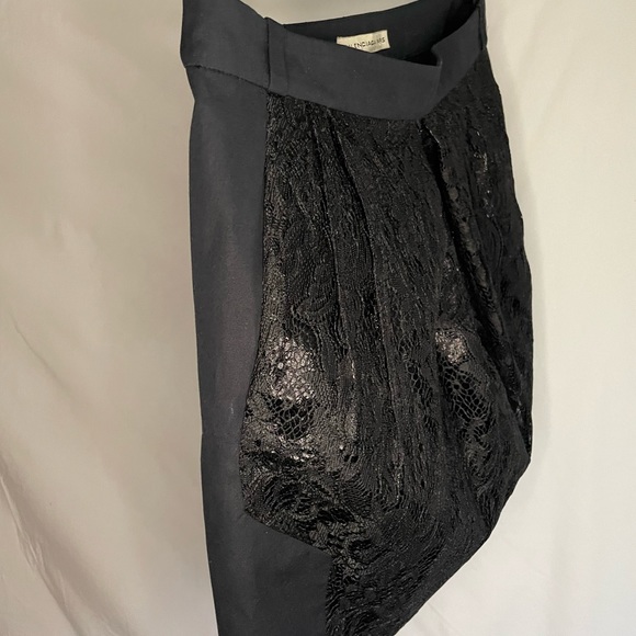 Balenciaga Paris Lace Black Mini Skirt M/6/38 - Picture 7 of 9